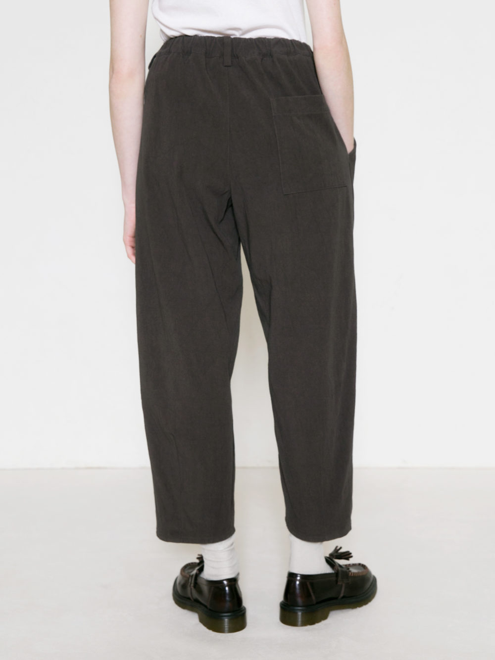 Cotton Twill ワンタックテーパードパンツ | ITEM | Vlas blomme