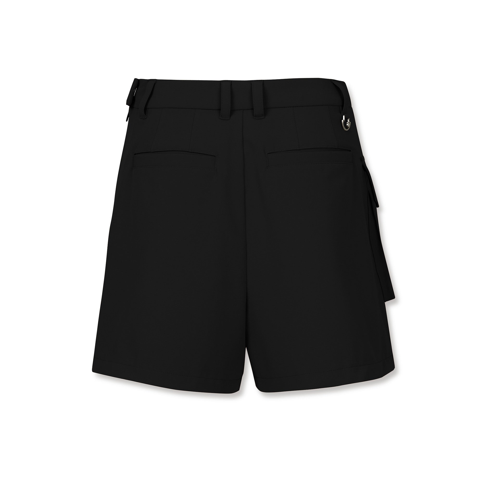 WOMEN ラップショートパンツ スカート ブラック