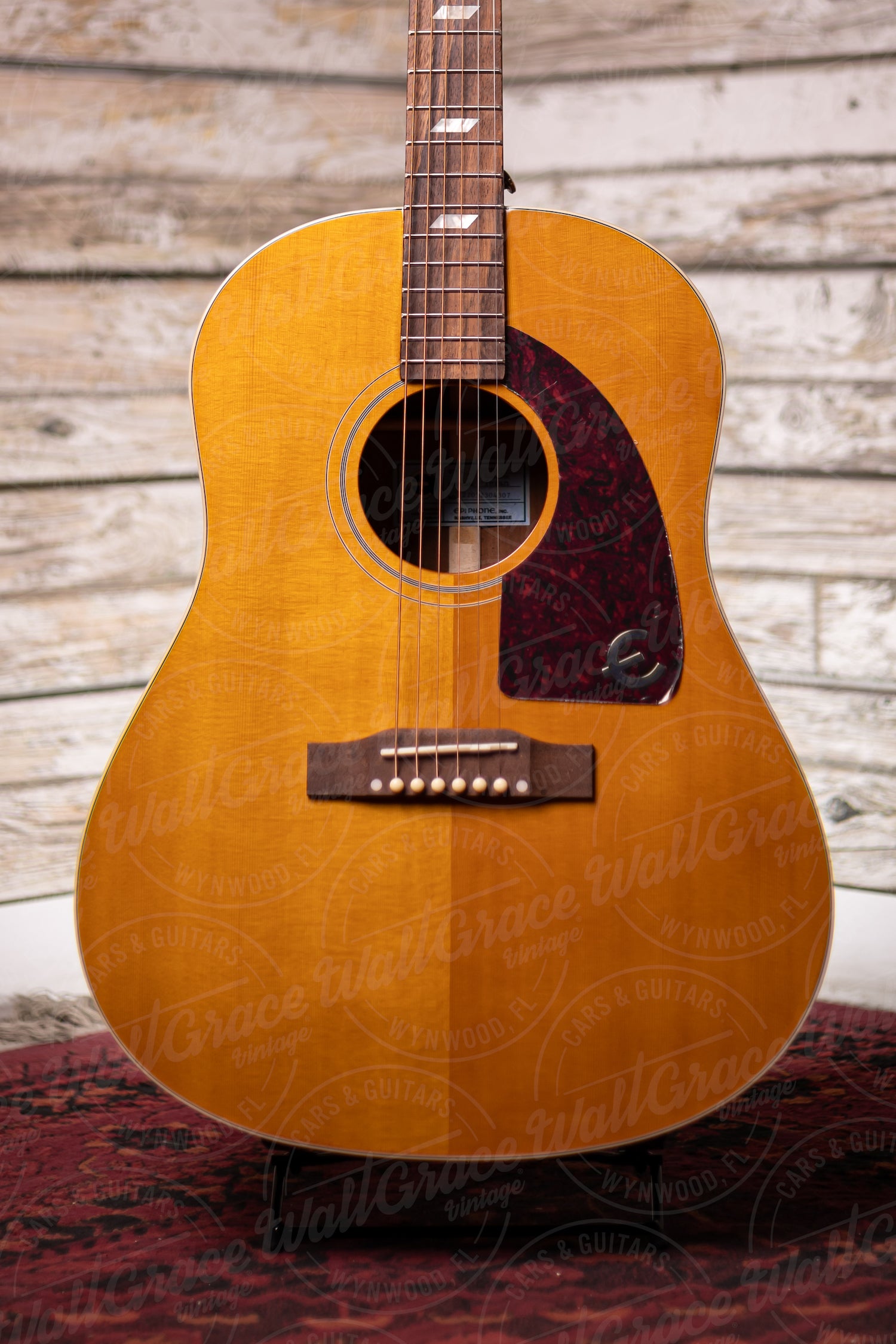 Epiphone Masterbilt Texan Acoustic-Electric Guitar - Antique