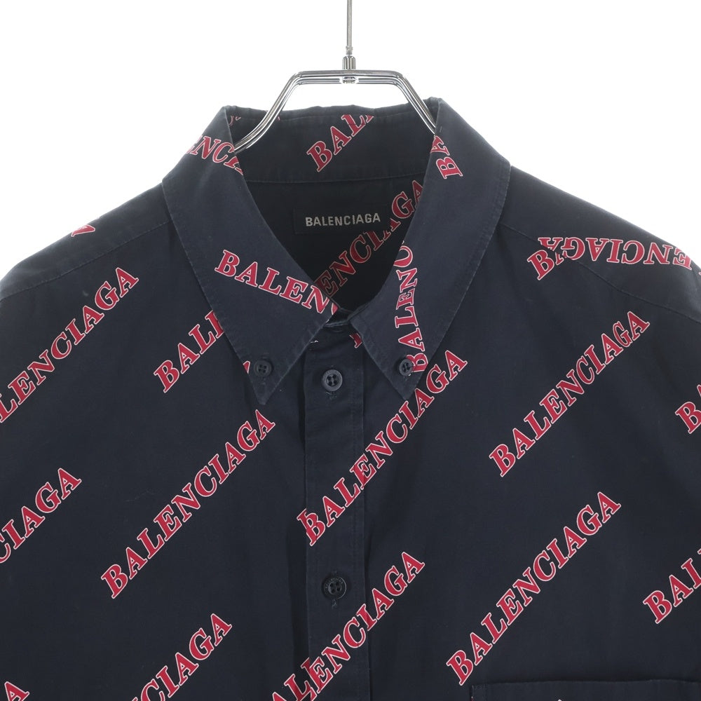 BALENCIAGA(バレンシアガ) 20AW オールオーバー ロゴプリント長袖