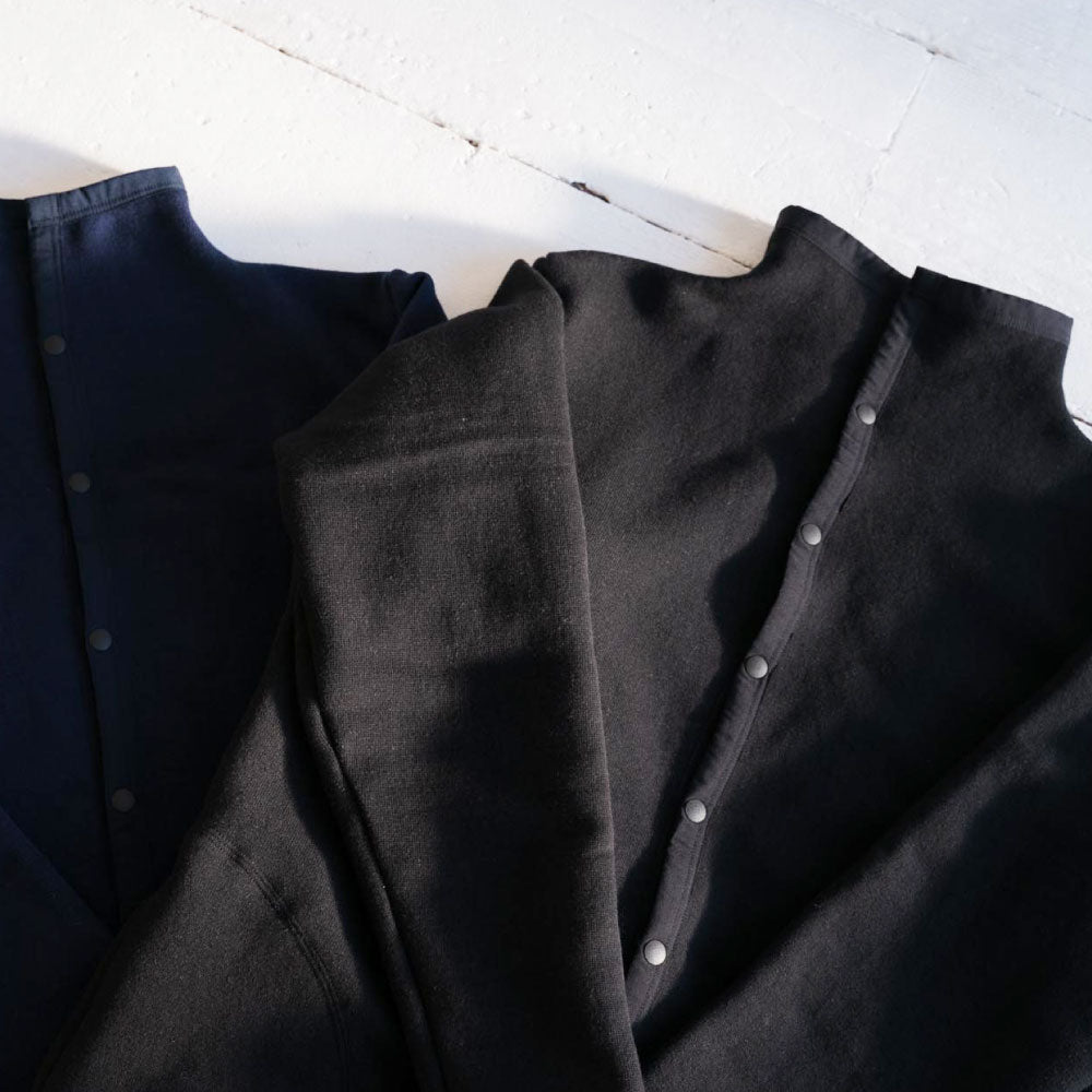 日本製 もちはだ×光電子 裏起毛ルームウェアHAORI｜保温×快適 体温で