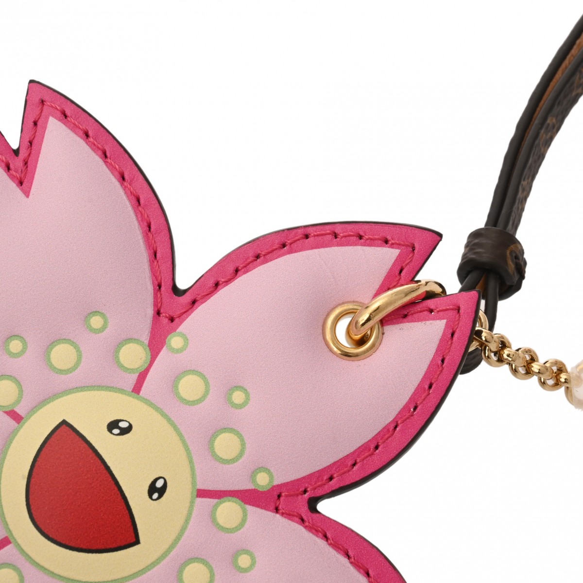 ルイ ヴィトン LV×TM バッグチャーム チェリーブロッサム ピンク