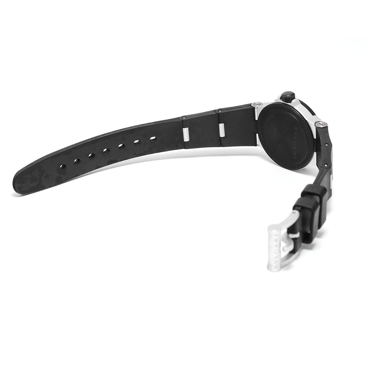 ブルガリ アルミニウム AL29TA シルバー レディース 時計 【中古