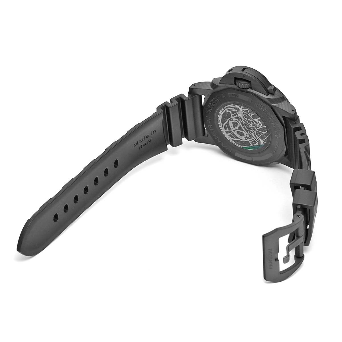 パネライ サブマーシブル マリーナ ミリターレ カーボテック 47mm