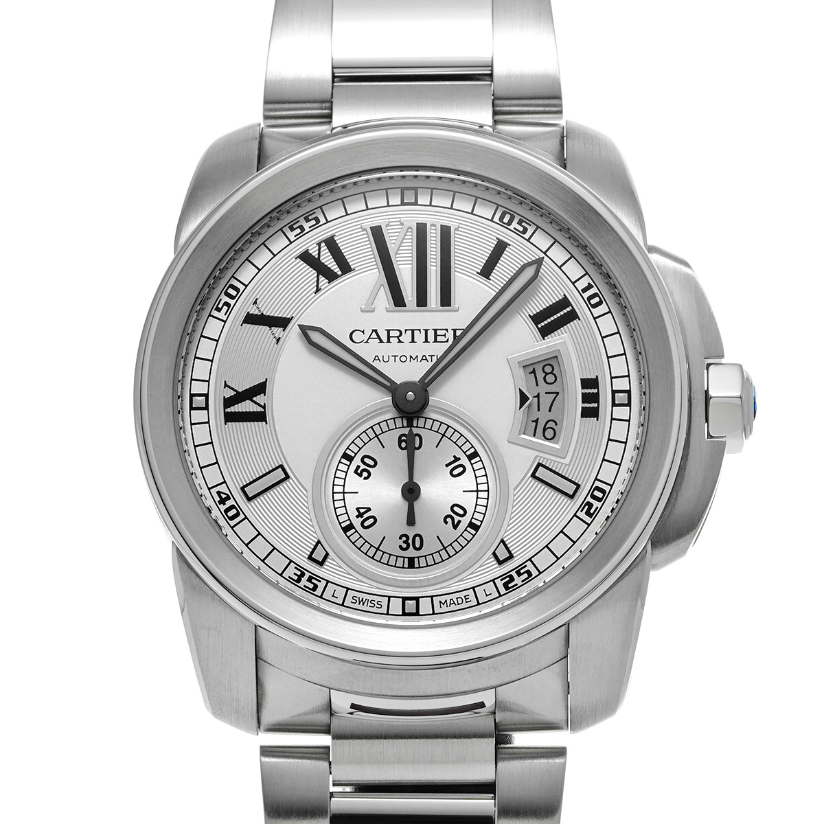 カルティエ カリブル ドゥ カルティエ W7100015 シルバー メンズ 時計