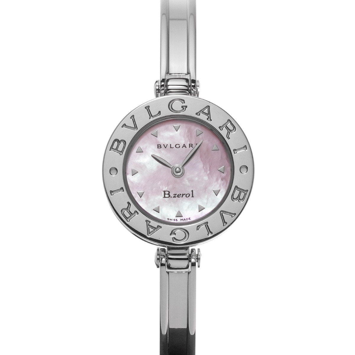 ブルガリ ビーゼロワン BZ22S ピンクシェル レディース 時計 【中古