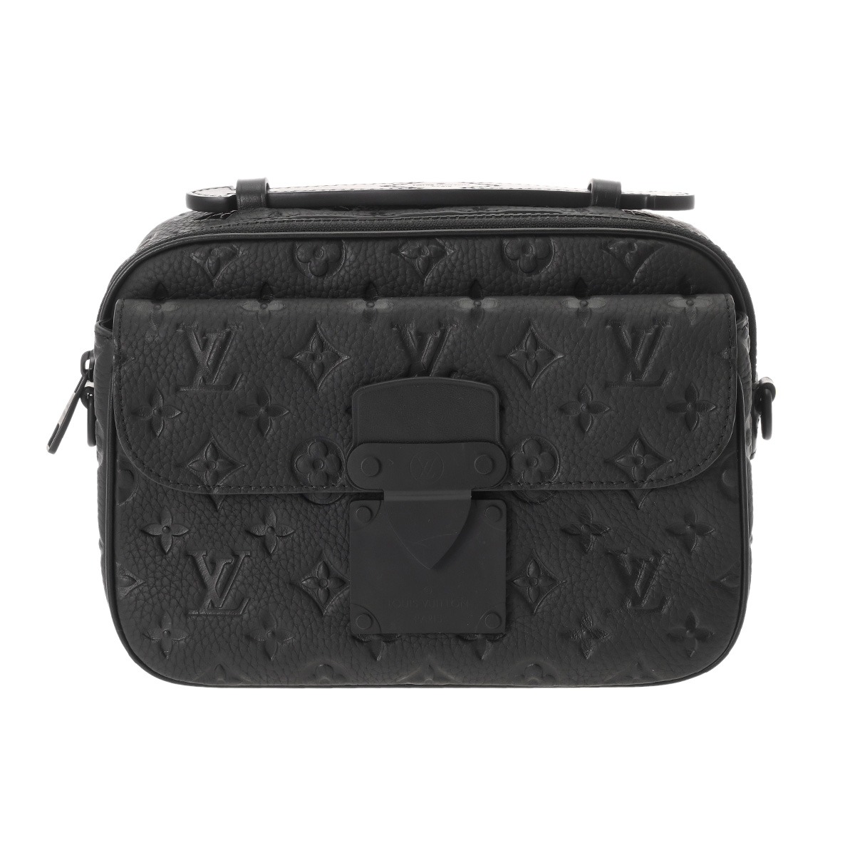 極美品 ルイヴィトン メッセンジャーヴォワヤージュPM ブラック LOUIS