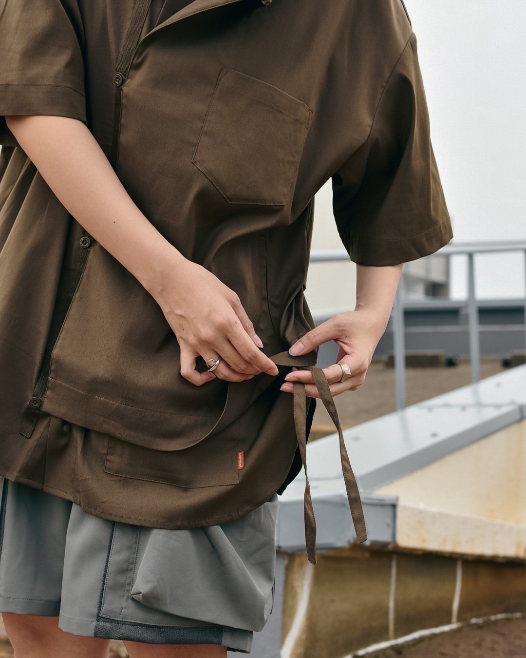 GOOPi MADE / “GNV-05” SOFTBOX 2-LAYER SHIRT | wax clothing