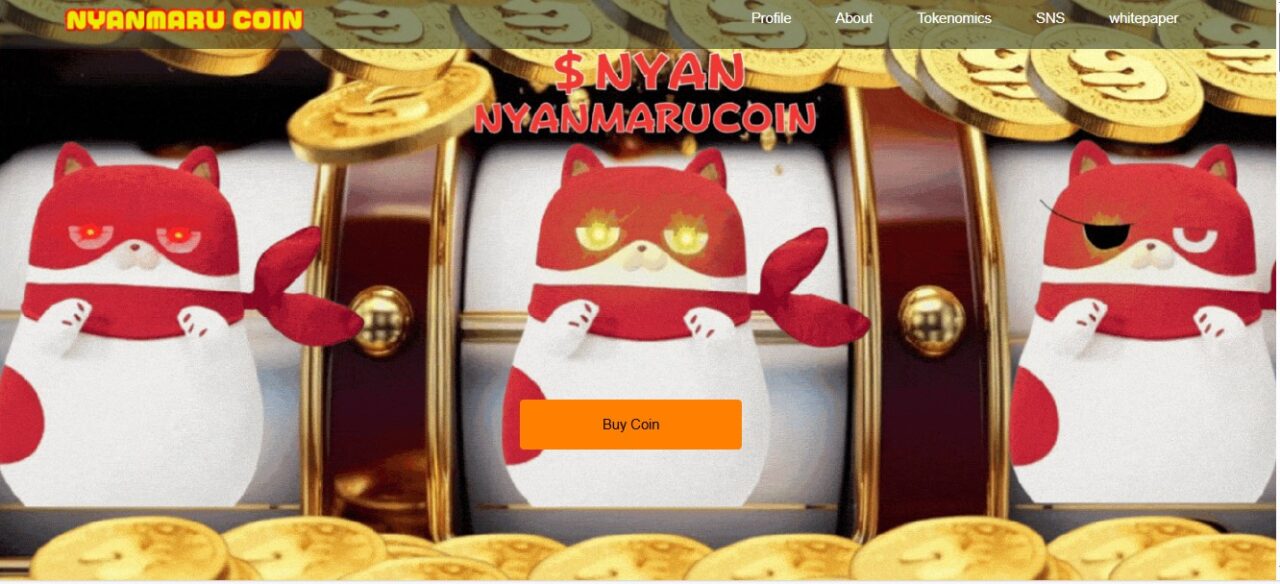 マルハンの「にゃんまる」モチーフの暗号資産「NYANMARU Coin（$NYAN