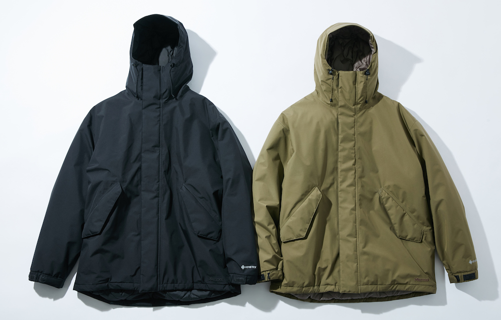 最新素材で強化した、ビームス別注マーモットの大人ミリタリーな至高の