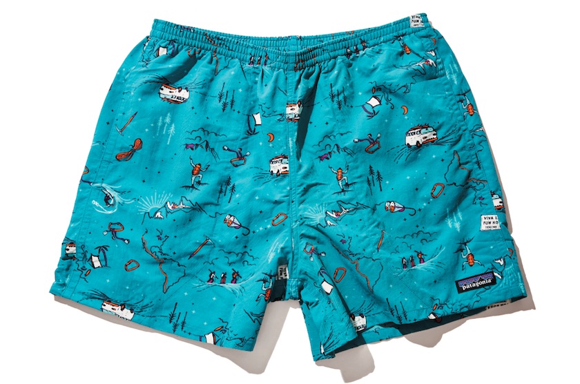 今夏だけの限定バギーズ・ショーツは、パタゴニア誕生秘話を描いた歴史