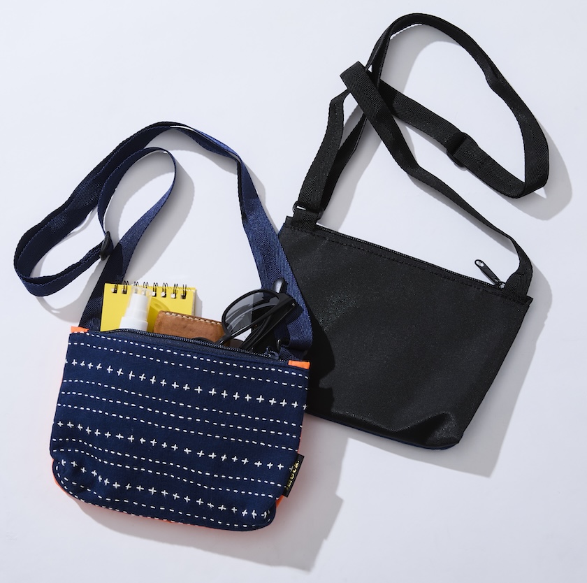 漁師が愛した伝統の防寒着“どんざ”が日常的バッグに!? おのころ藍と