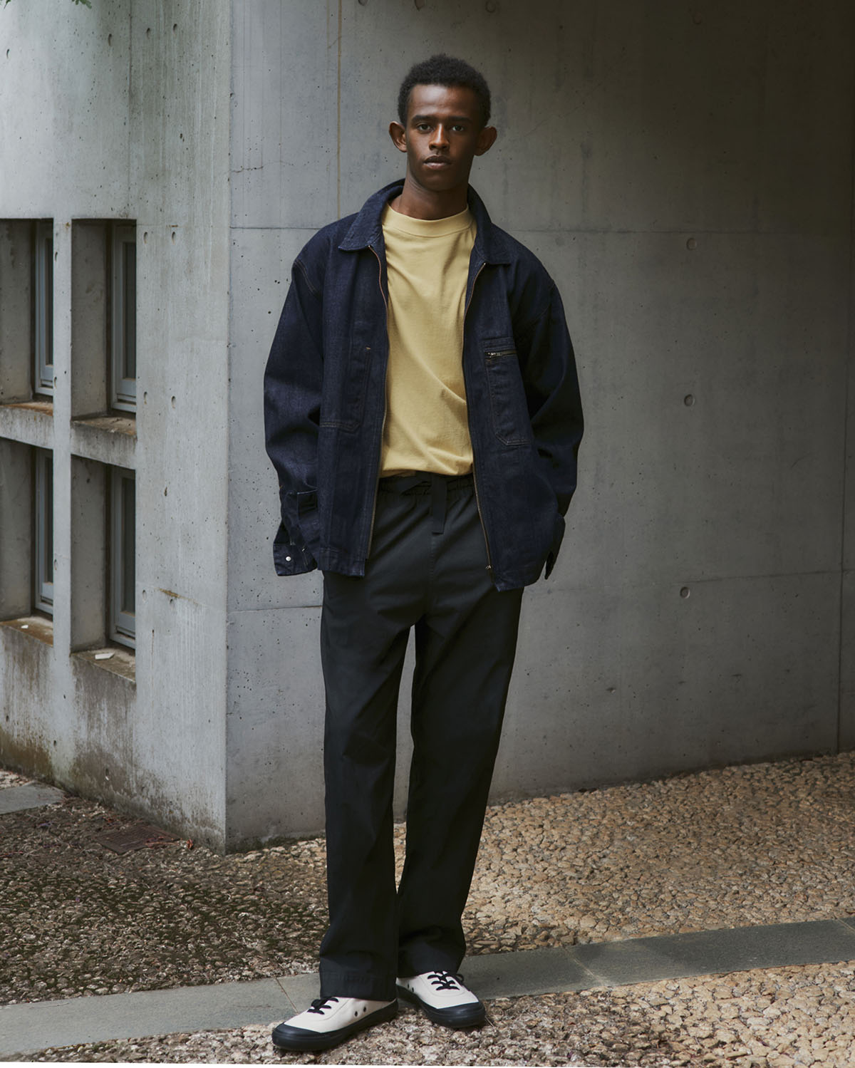 MHL. とキャントン オーバーオールズのタッグ再び。オリジナルデニムを