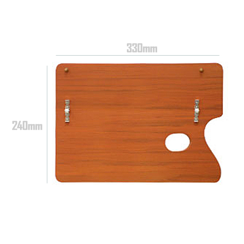 ホルベイン】ホルベイン 油彩用木製パレット 堅木材・二折［ST-S型］の