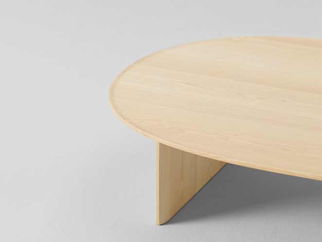 SHOTOコーヒーテーブル105（楕円） | 【公式】マルニ木工オンライン