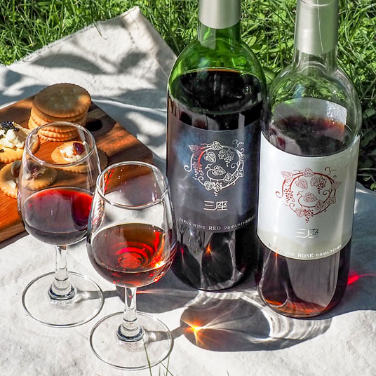 モンベル ｜ オンラインストア ｜ 蒜山ワイン 三座ハーフボトル2本セット