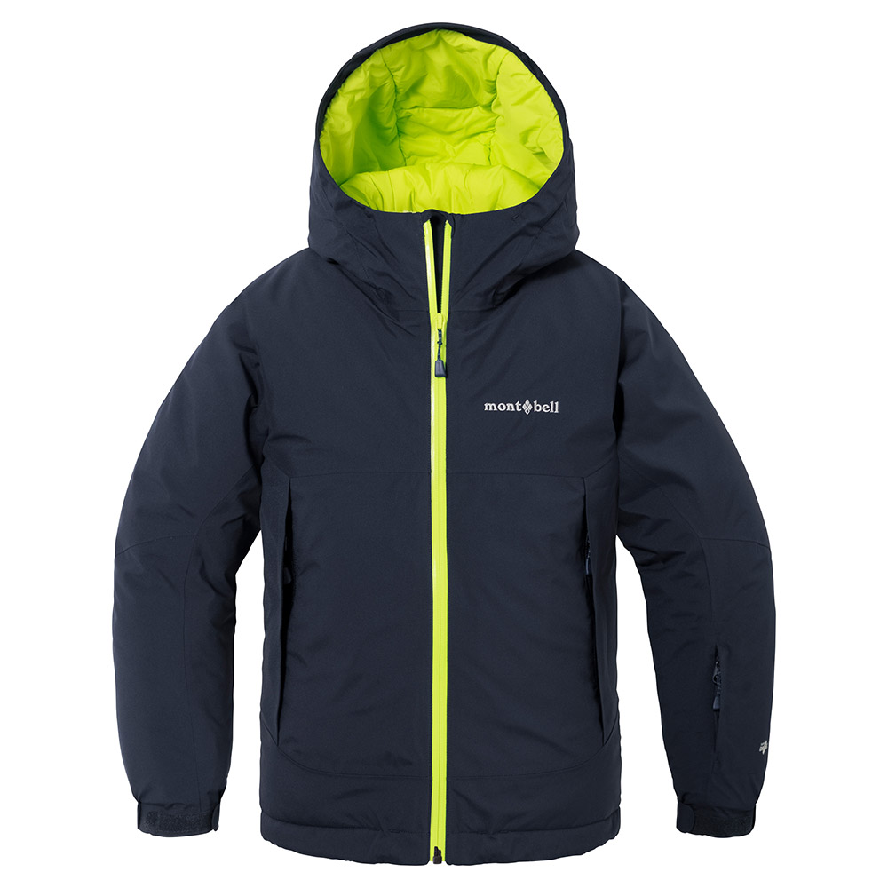 パウダーステップ パーカ Kid's 140-160｜モンベル