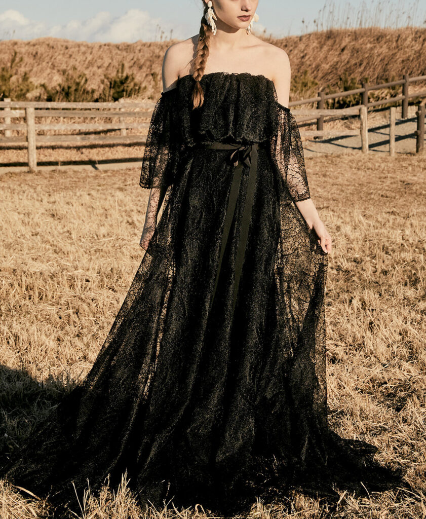 クランネ ドレス ブラックK.RANNE【KNE0005】5号～11号 - ミスサブリナ