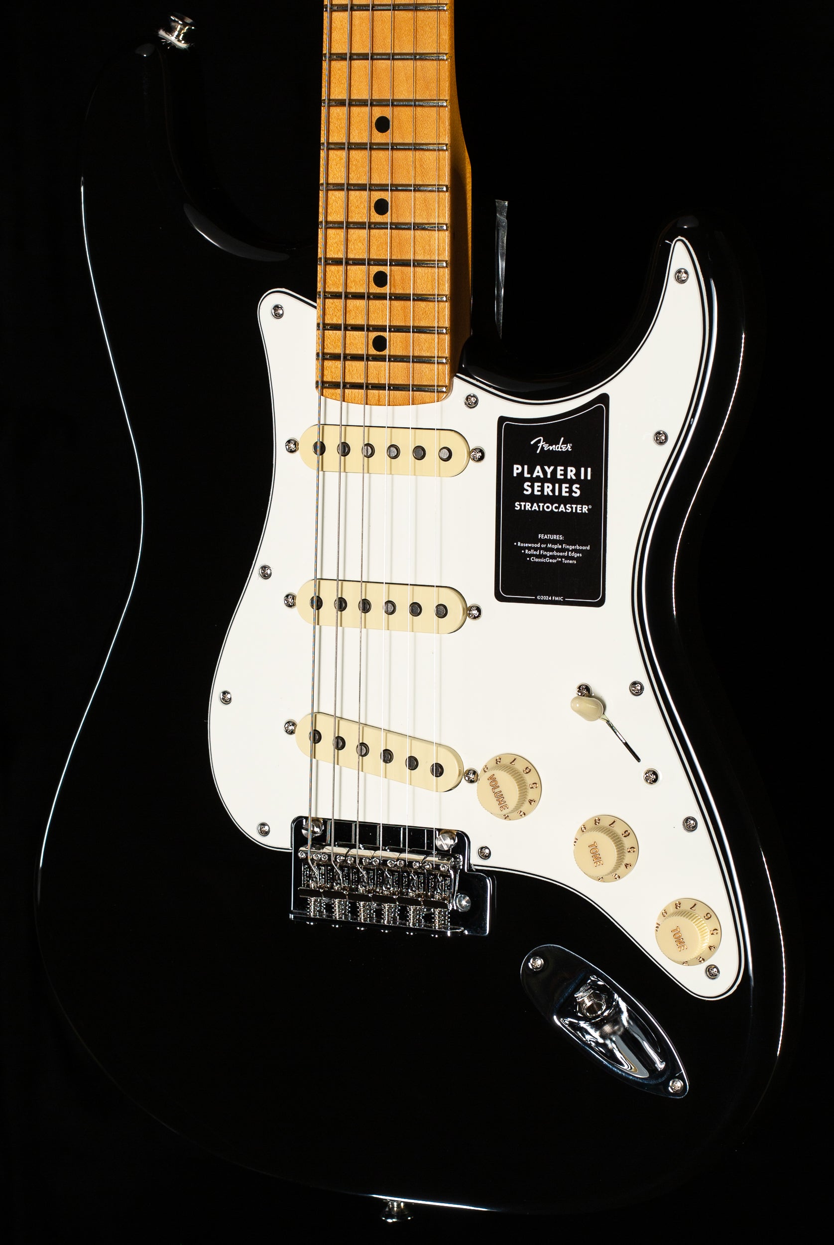 Fender Player II Stratocaster Maple Fingerboard Black (402