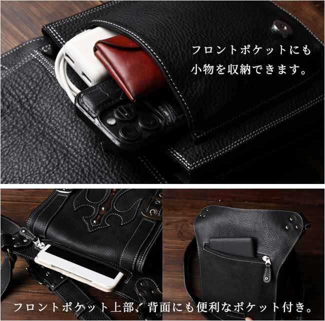 メンズ 本革 ショルダーバッグ メッセンジャーバッグ 斜め掛けバッグ
