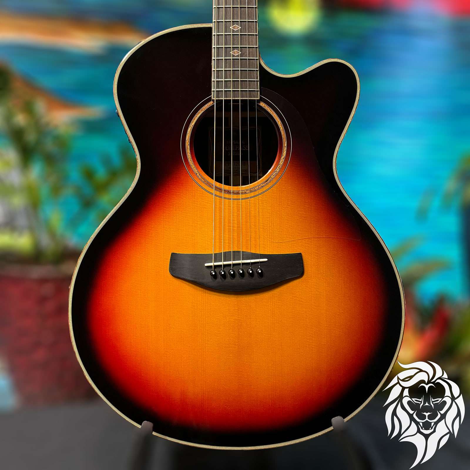 Yamaha CPX 1200 II Solid Spruce Top Vintage Burst IIM240590