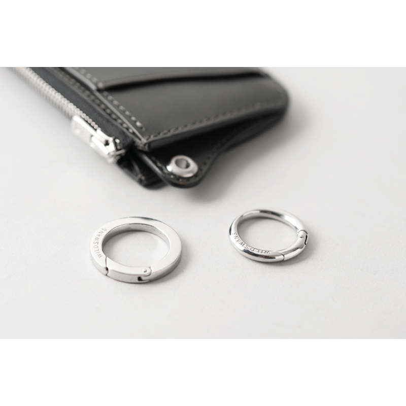 キーリング《カラビナM》サージカルステンレス｜WILDSWANS(ワイルド