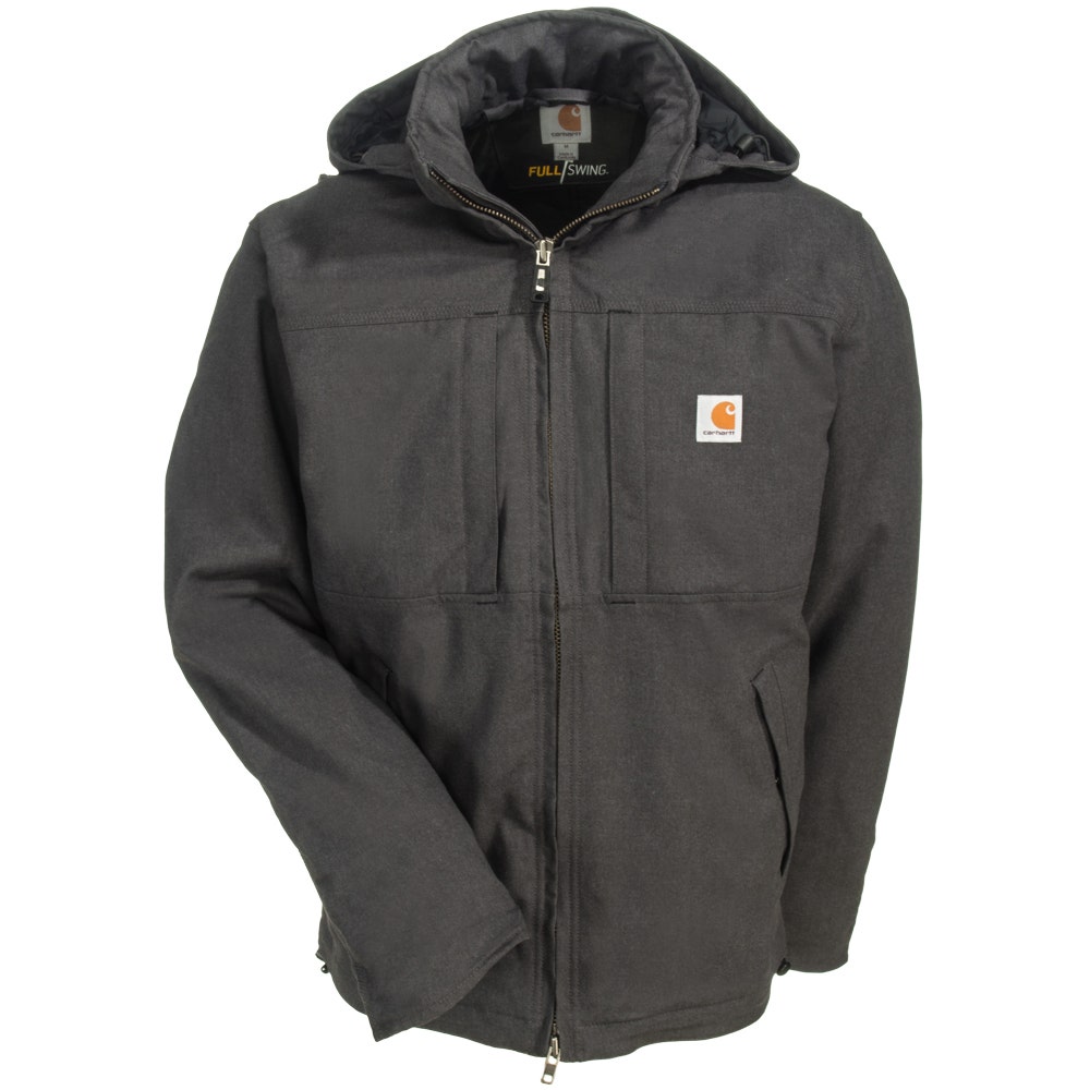 Carhartt Jackets: Men's 102207 029 Grey Insulated Water-Repellent