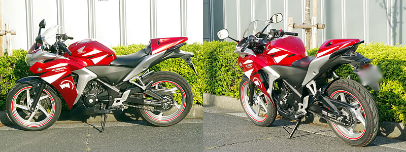 cbr250r用 シングルシートカバー - バイクパーツメーカー ワールド