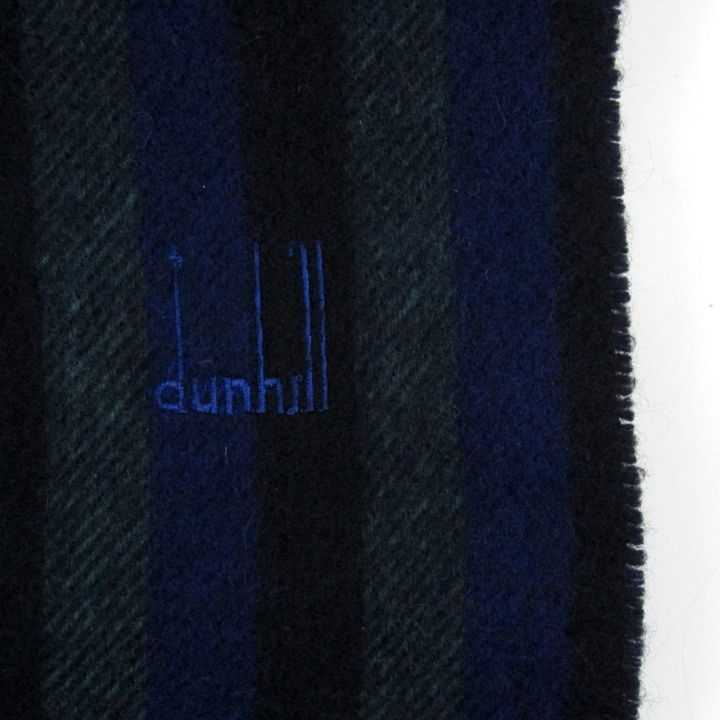 ダンヒル マフラー ストール カシミヤ ストライプ ブランド