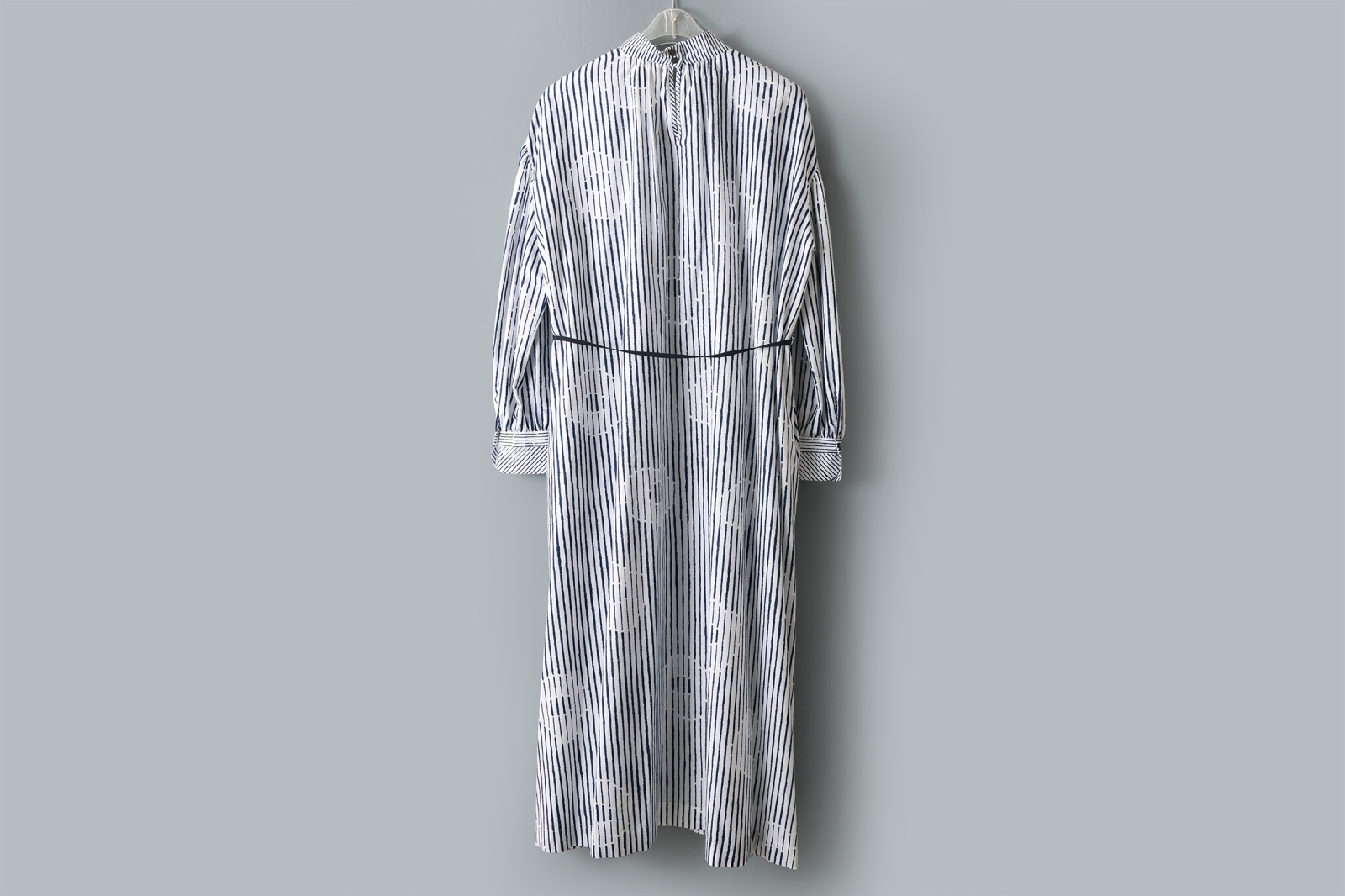 mina perhonen ミナぺルホネン misty flower スタンドカラーギャザードレス