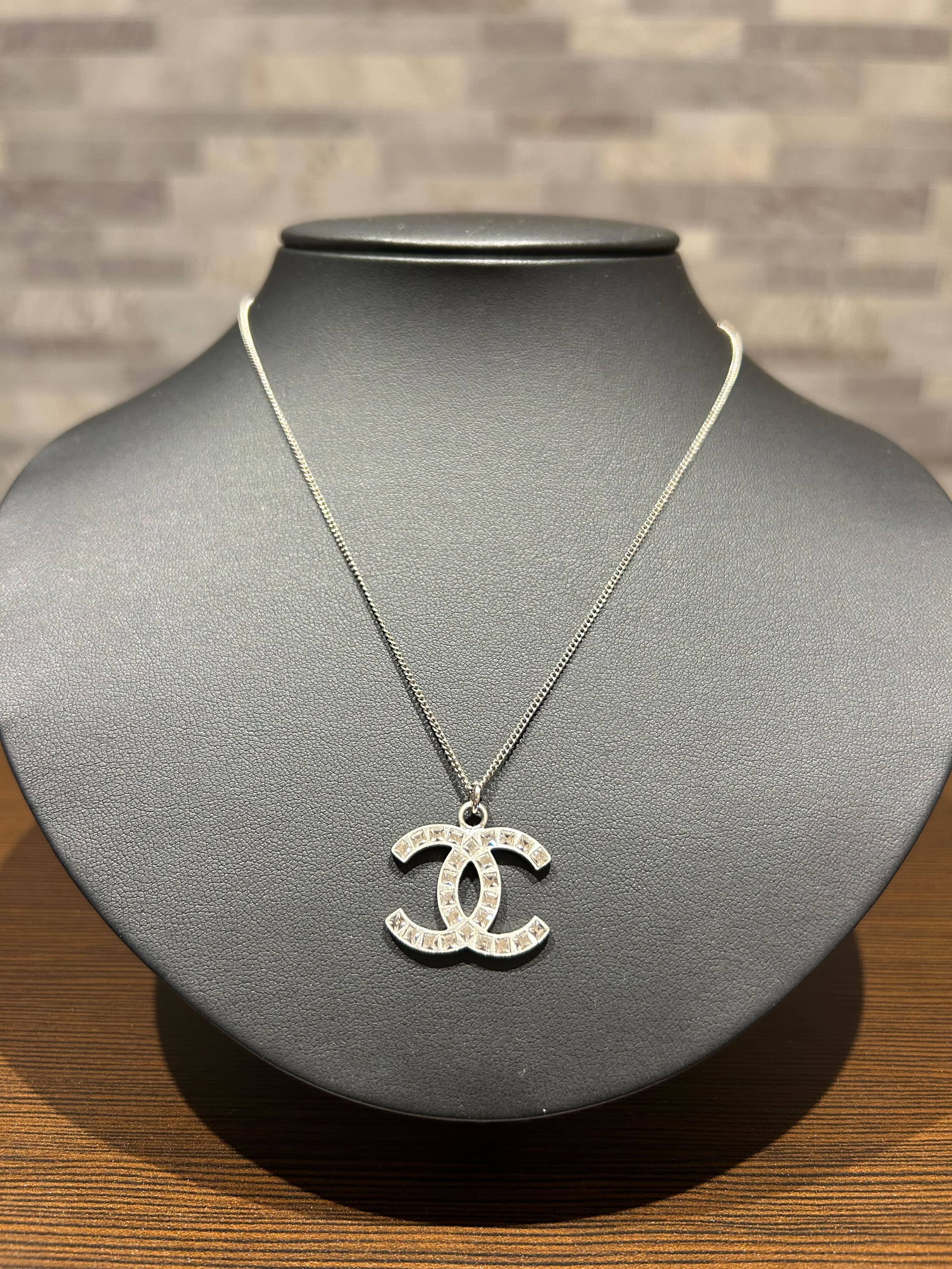 販売商品】CHANEL ココマーク ラインストーンネックレス｜上野マルイ