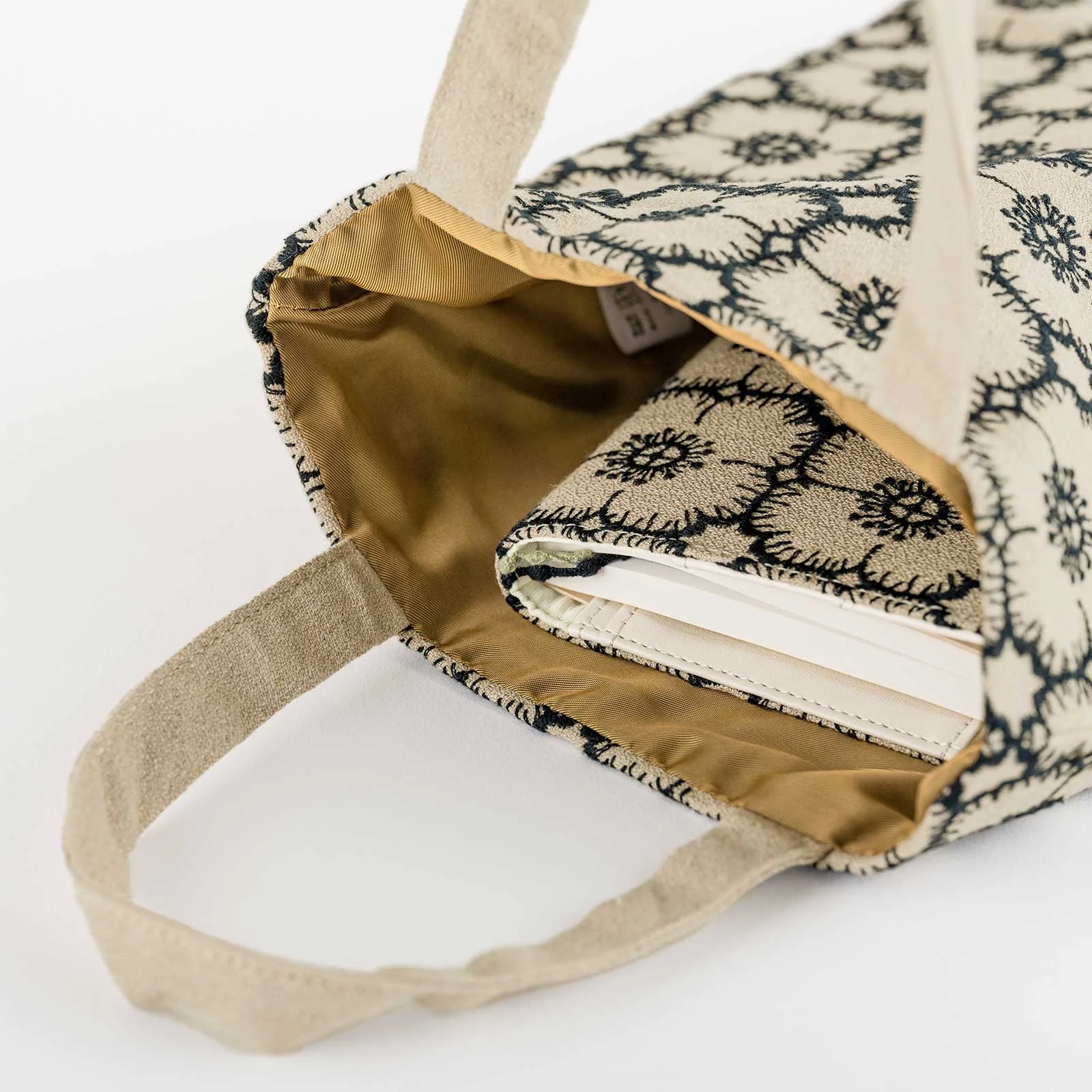 ハンドメイド ミナペルホネン anemone トートバッグ テープバッグ