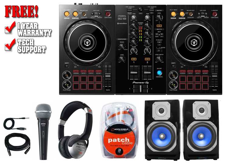 DDJ400 N-Wave Pack 1, DJ Packages, Chicago DJ Equipment