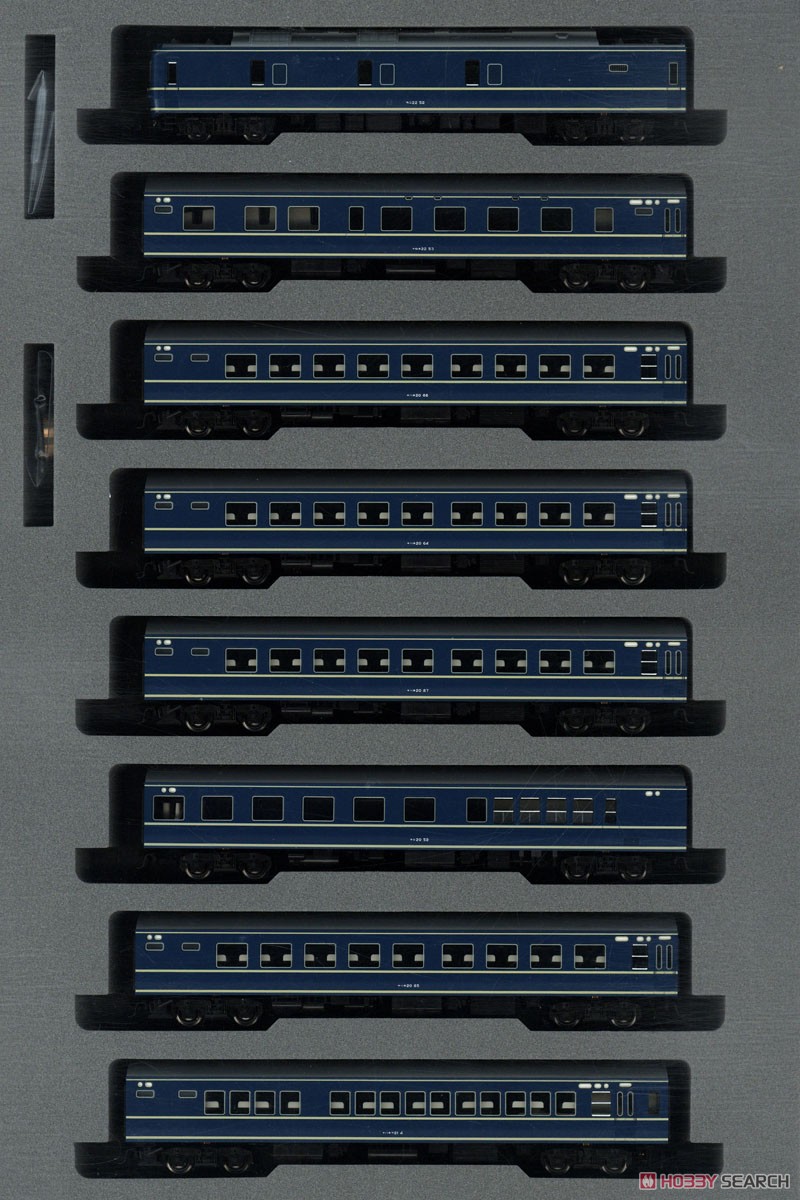 20系 寝台特急「さくら」 長崎編成 8両セット (8両セット) (鉄道模型