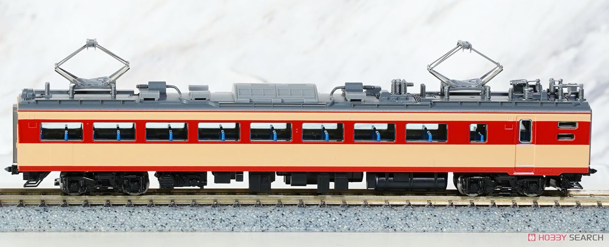 鉄道模型 赤/クリーム HOゲージ モハ484 鉄道模型 赤/クリーム HO