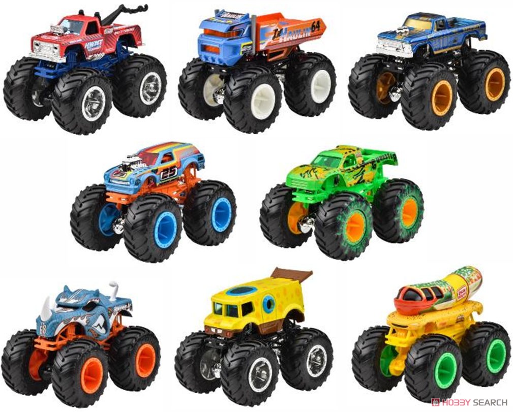 ホットウィール モンスタートラック 1:64アソート 983C (8個入り