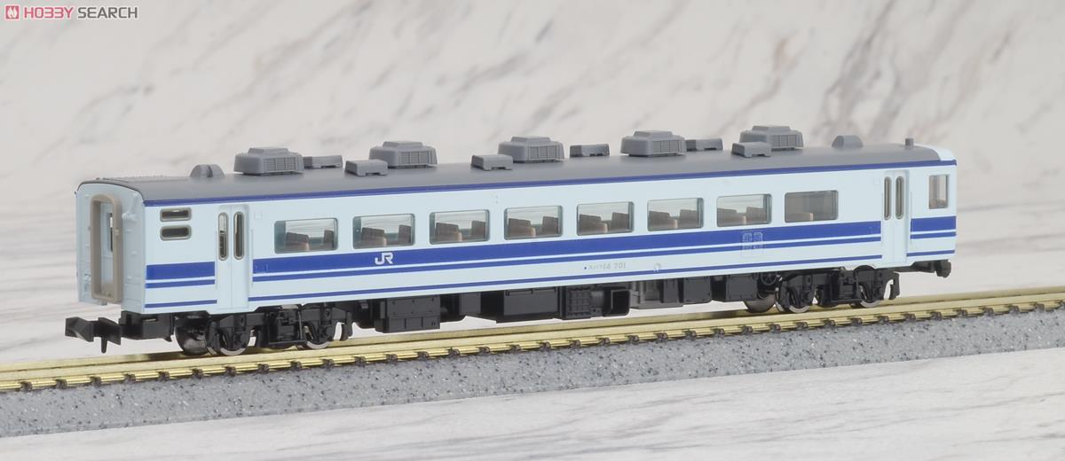 限定品】 JR 14-700系 客車 (ユーロライナー色・黒色床下) (6両セット