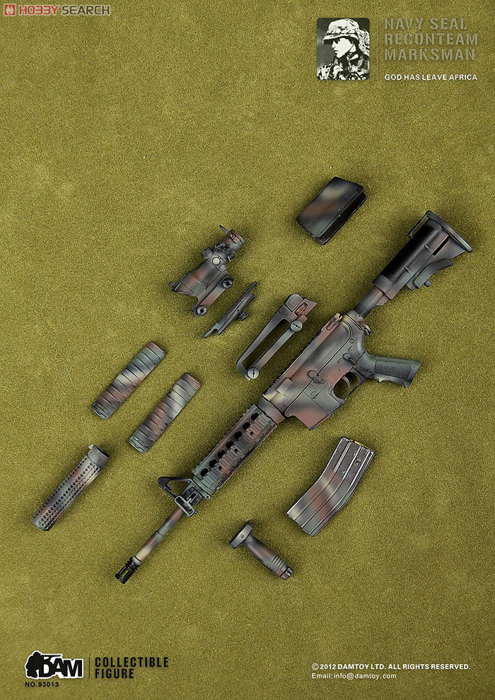 DAMTOY 1/6 Navy SEAL Reconteam Marksman (DAM93013) (Fashion Doll