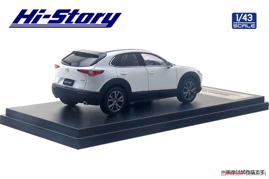 MAZDA CX-30 (2019) スノーフレイクホワイトパールマイカ (ミニカー