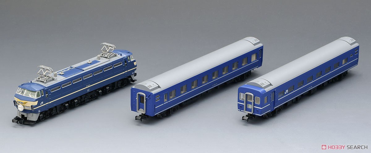 JR EF66形 ブルートレインセット (基本・3両セット) (鉄道模型