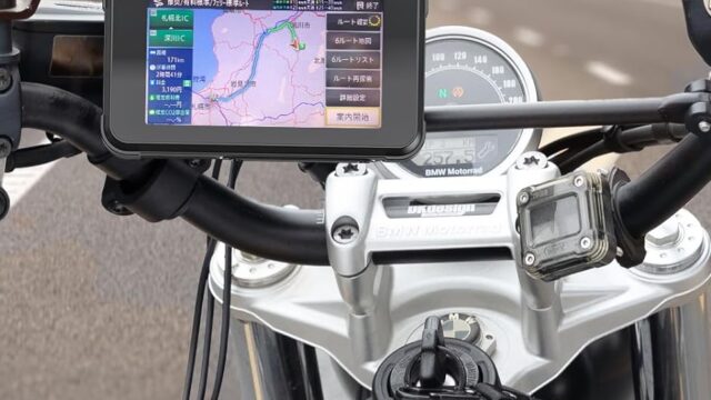 MT04 バイク用ナビゲーションディスプレイ