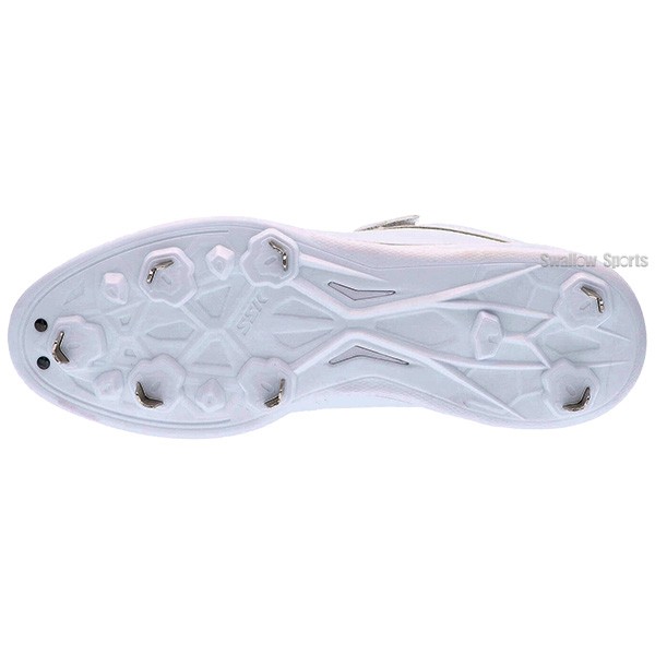 野球 エスエスケイ SSK スパイク 野球スパイク 白 マジックテープ 金具