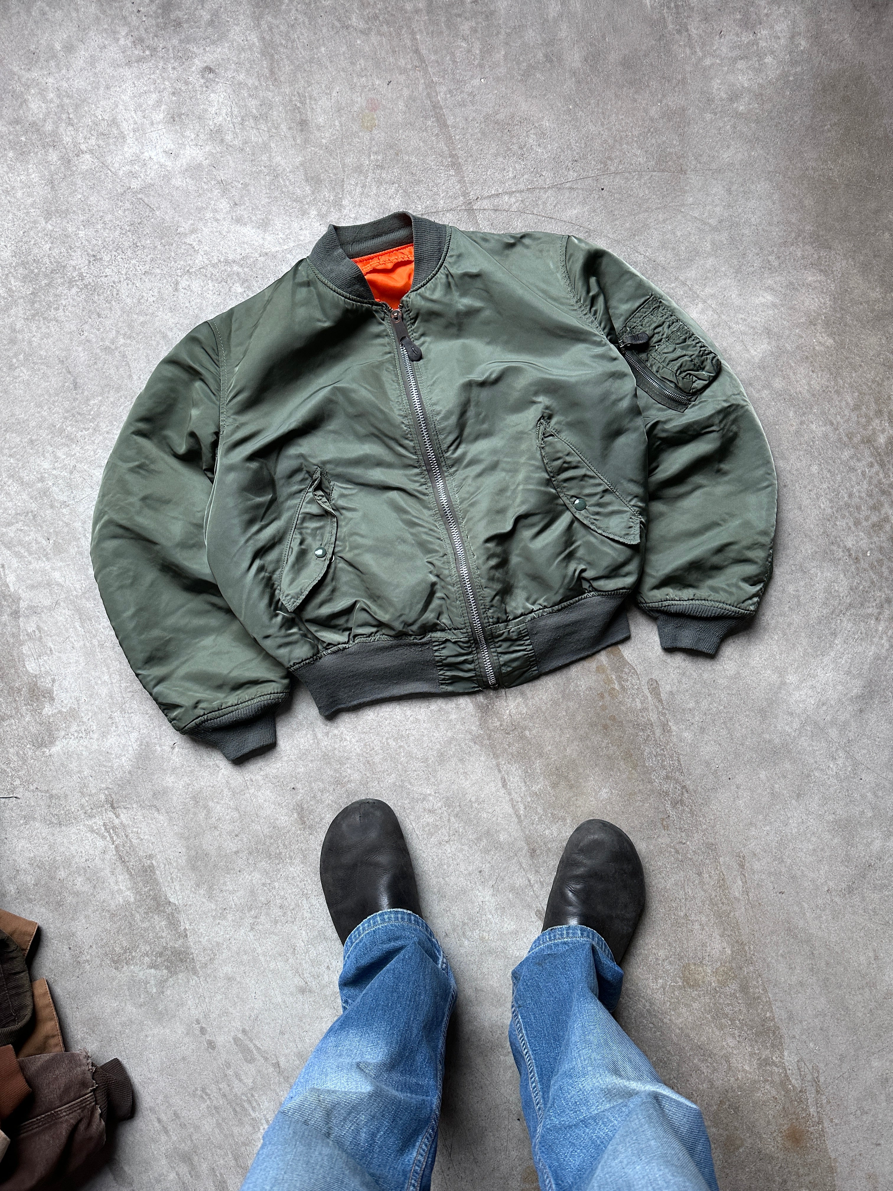 1970's ALPHA MA-1 FLIGHT JACKET | 4C Global – 4C GLOBAL
