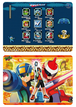 ロックマン」「ロックマンエグゼ」のラバーマットが5月26日に発売
