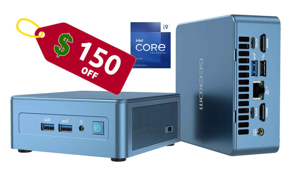 GEEKOM Mini IT13 Core i9-13900H mini PC is now $150/£150 cheaper
