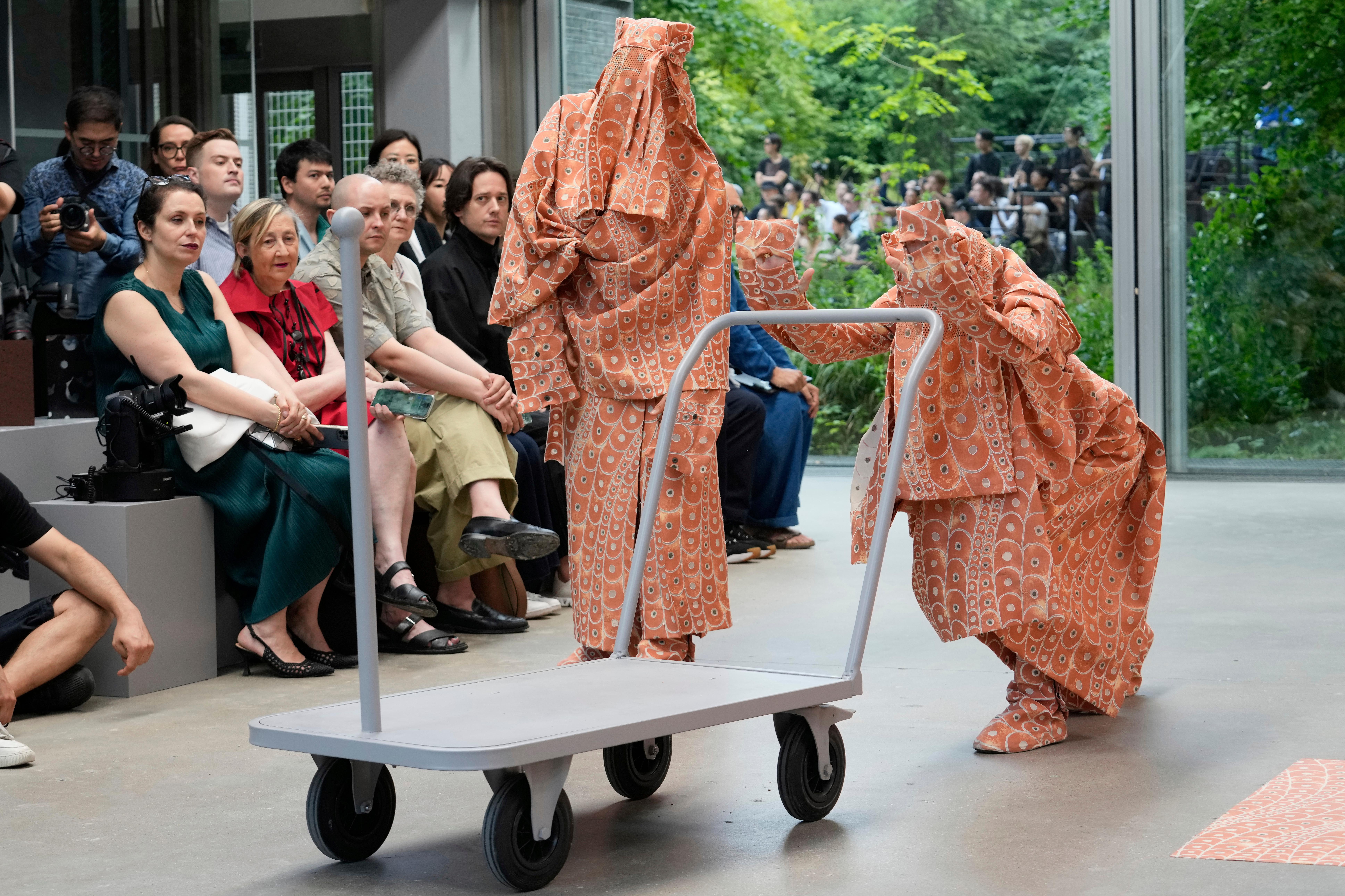 Issey Miyake transforms the Cartier Foundation into living