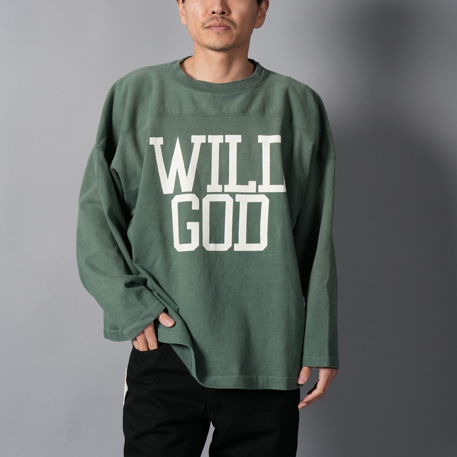 SAINT M×××××× - SM-MK8-0000-056 / FOOTBALL SWEAT / WILD GOD