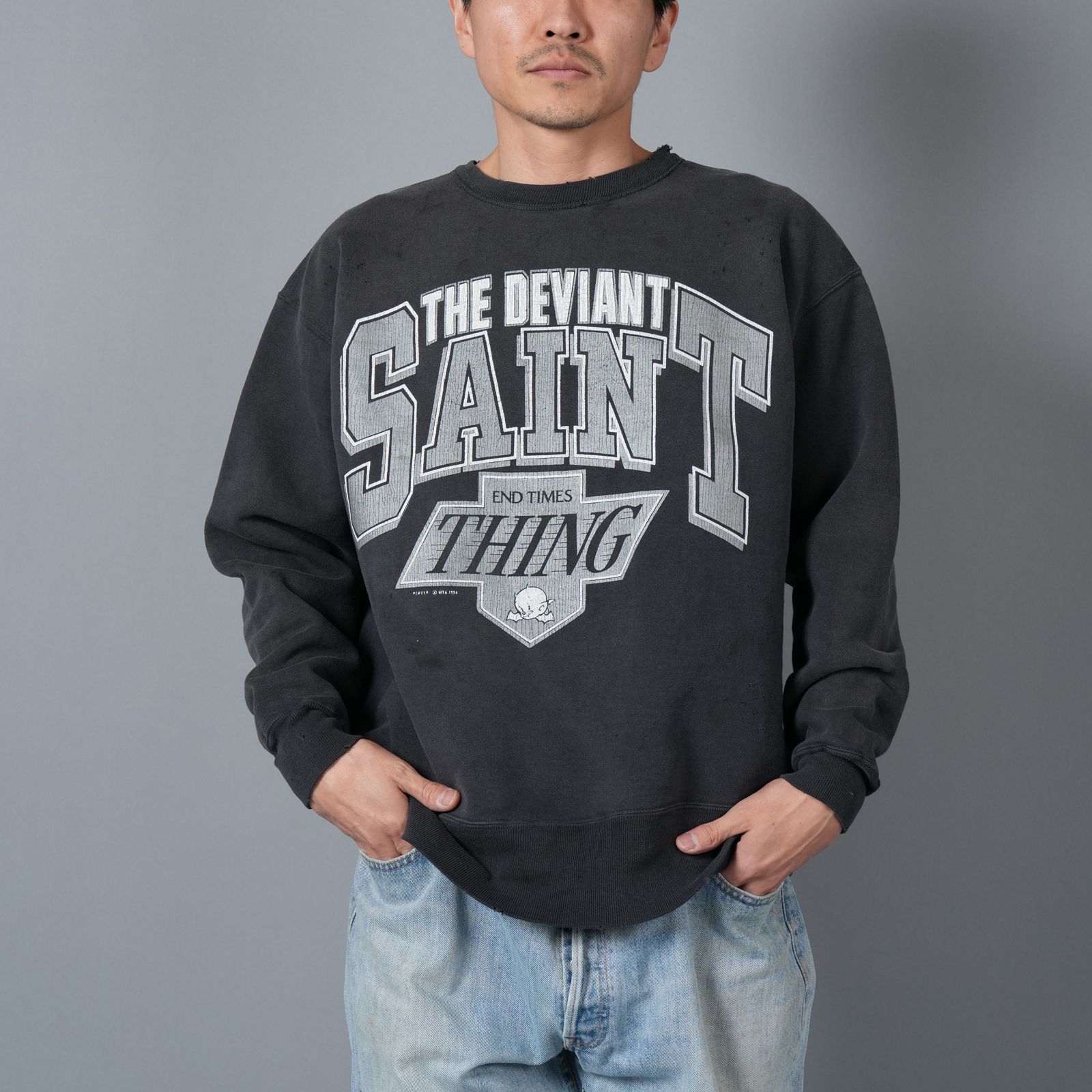 SAINT M×××××× - 【残りわずか】SM-HR8-0000-045 / CRW-N SWT / THE