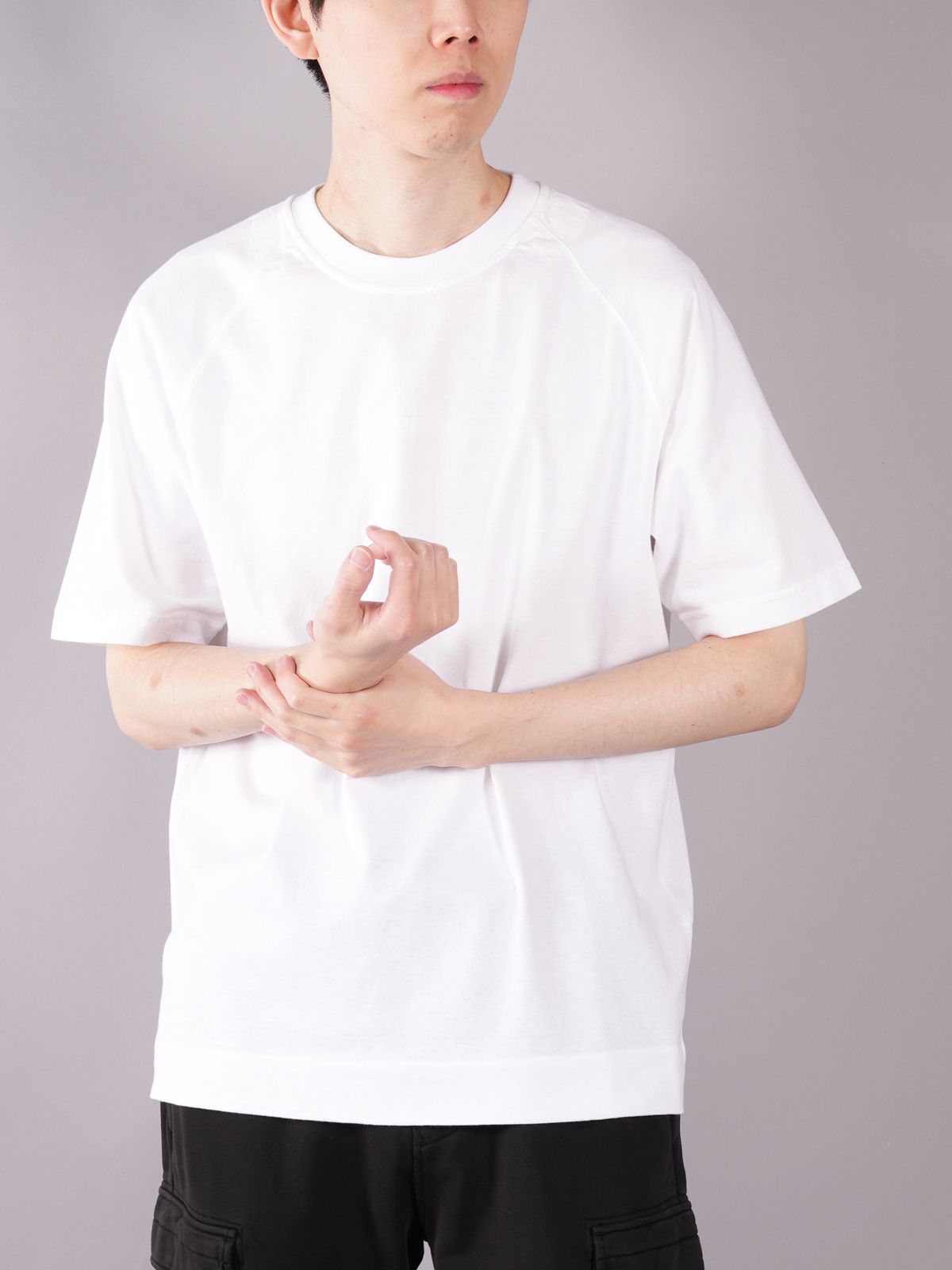 STONE ISLAND - COTTON JERSEY_GARMENT DYED 82/22 / 40周年記念