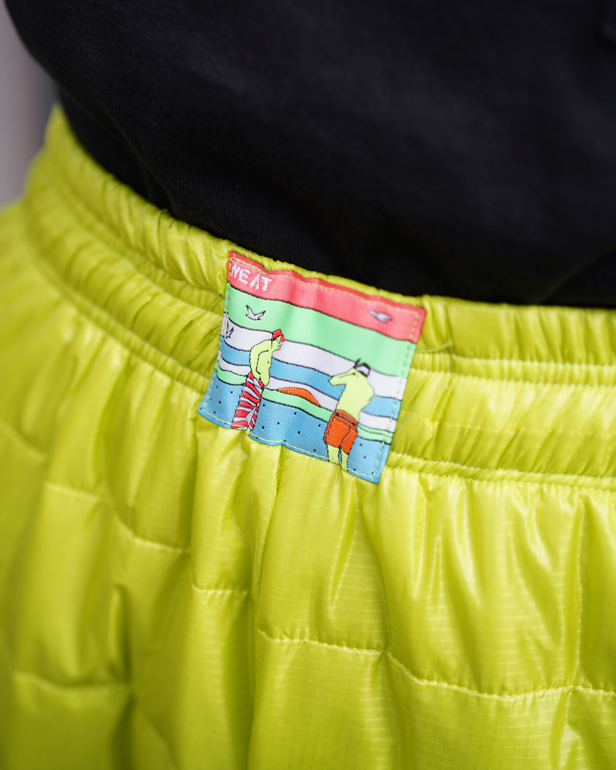 NEAT｜WADDING PACK｜BEACH PANTS - Lime Green｜PRODUCT｜Continuer